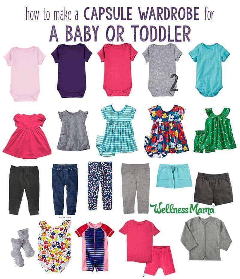 Baby capsule wardrobe