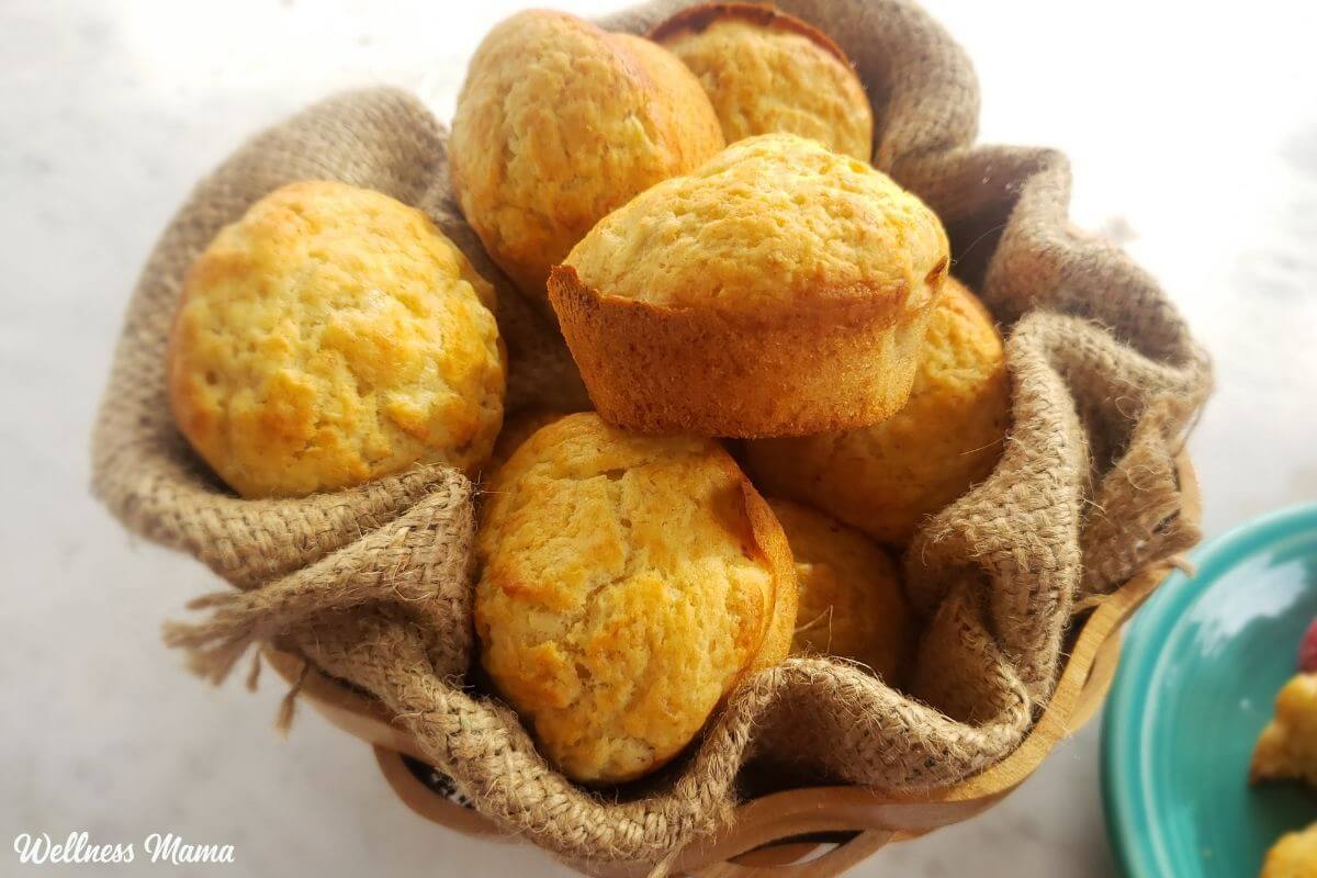 Banana Bread Muffins Recipe (Grain Free)