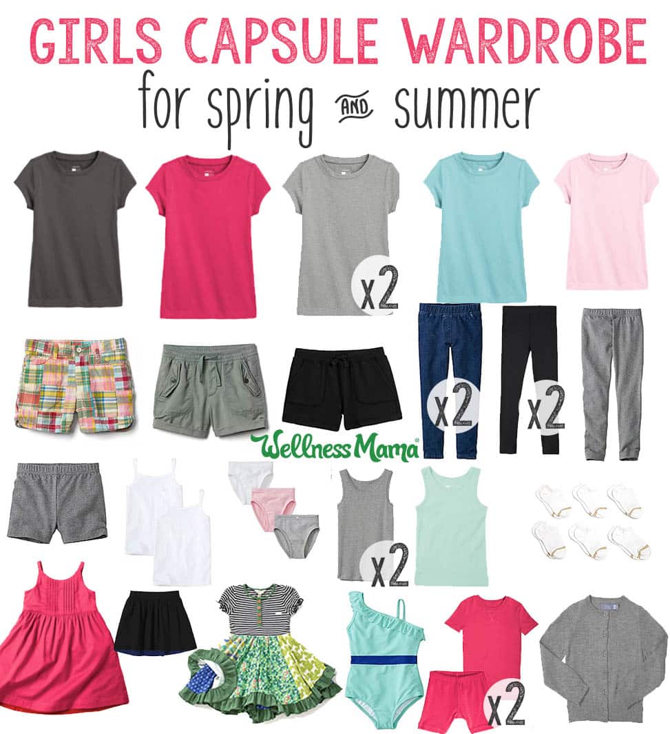 How to Create a Girls’ Capsule Wardrobe (Cute & Functional)