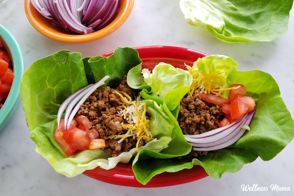 Tex-Mex Lettuce Taco Wraps