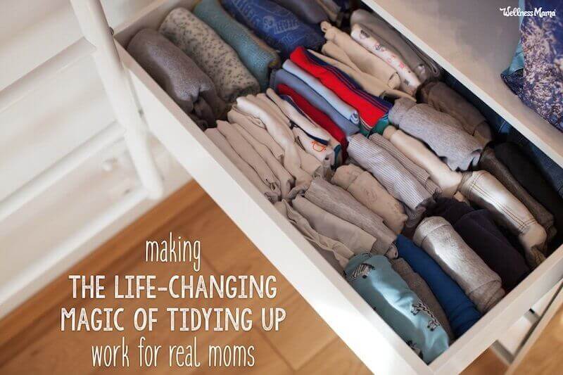 Marie Kondo konmari method for a family