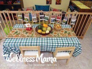 Montessori nature table ideas