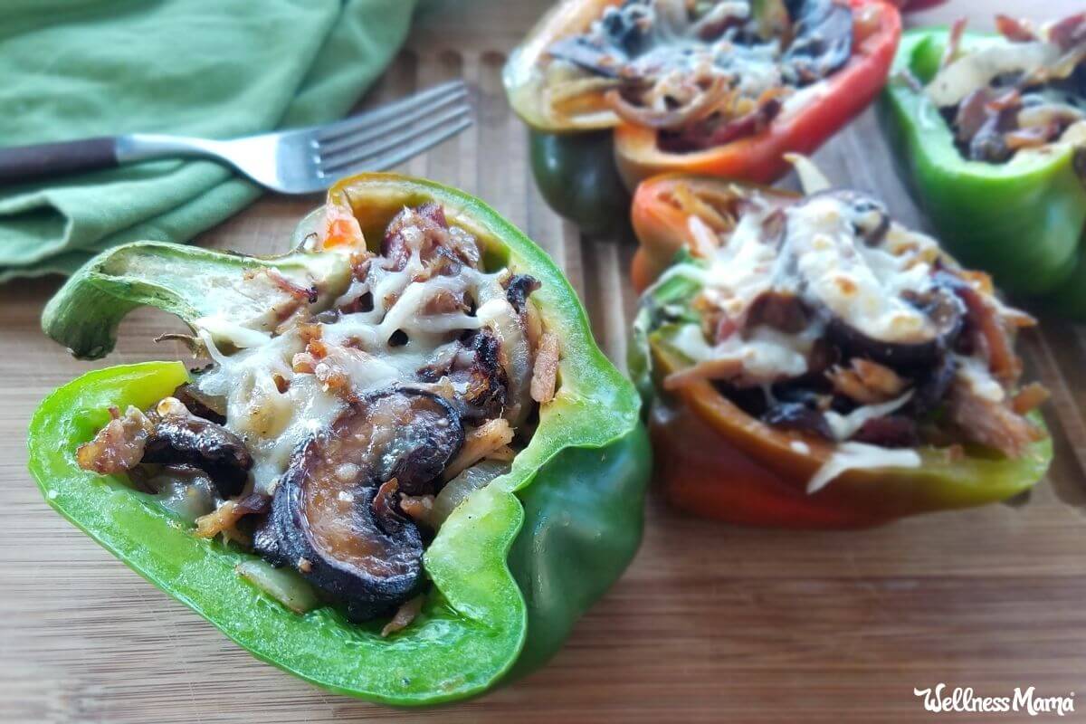 Philly Cheesesteak Stuffed Peppers