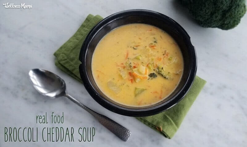 Creamy Broccoli Cheddar Soup