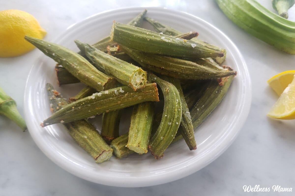 Simple Roasted Okra Recipe