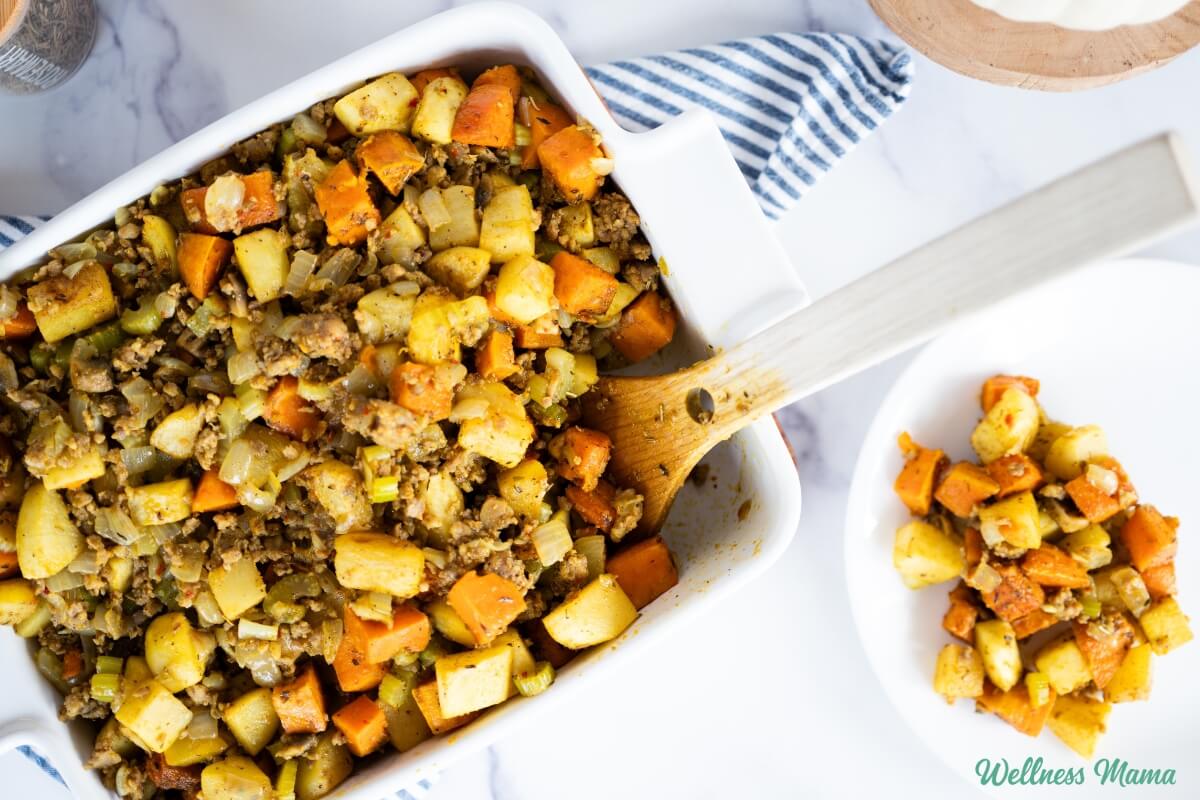 Root Vegetable Gluten-Free Stuffing