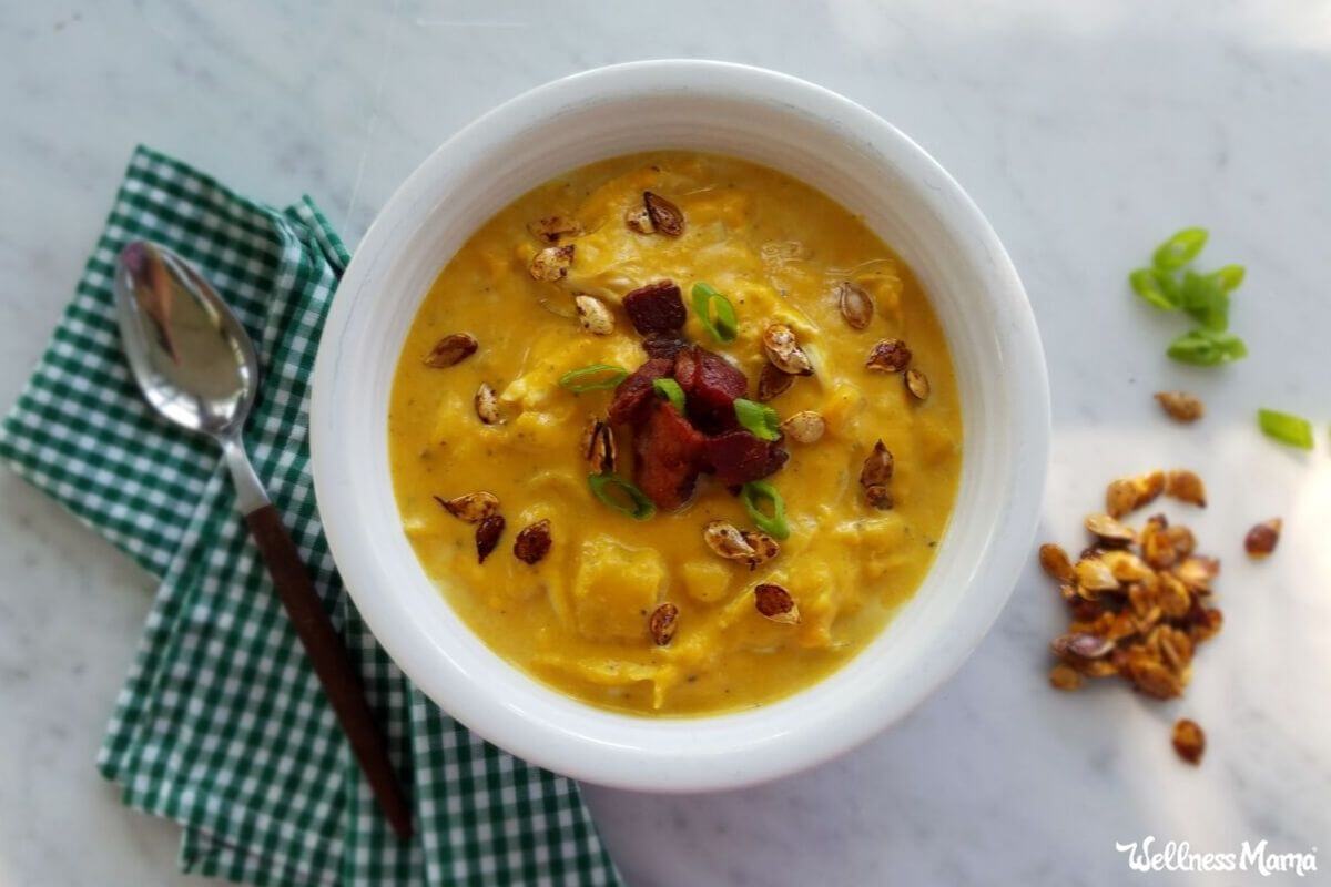 Loaded Sweet Potato Soup Recipe