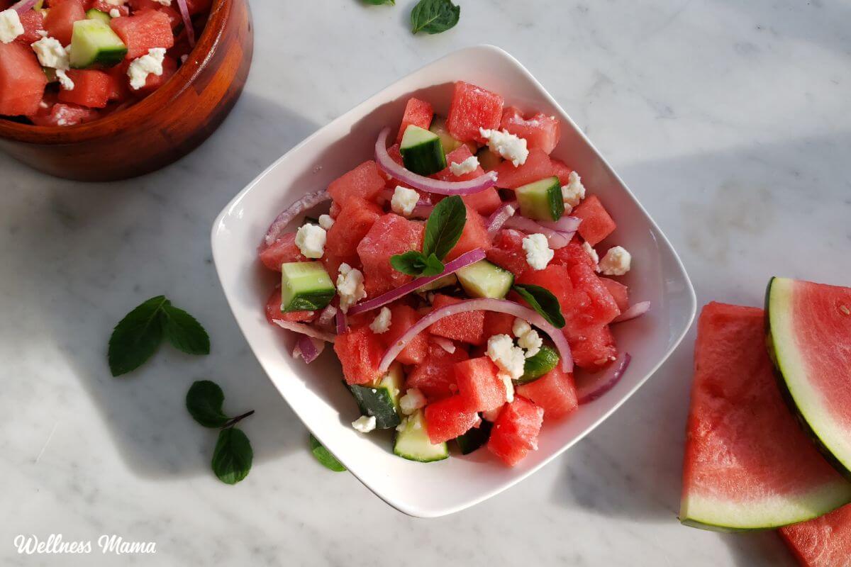 Watermelon Salad With Feta