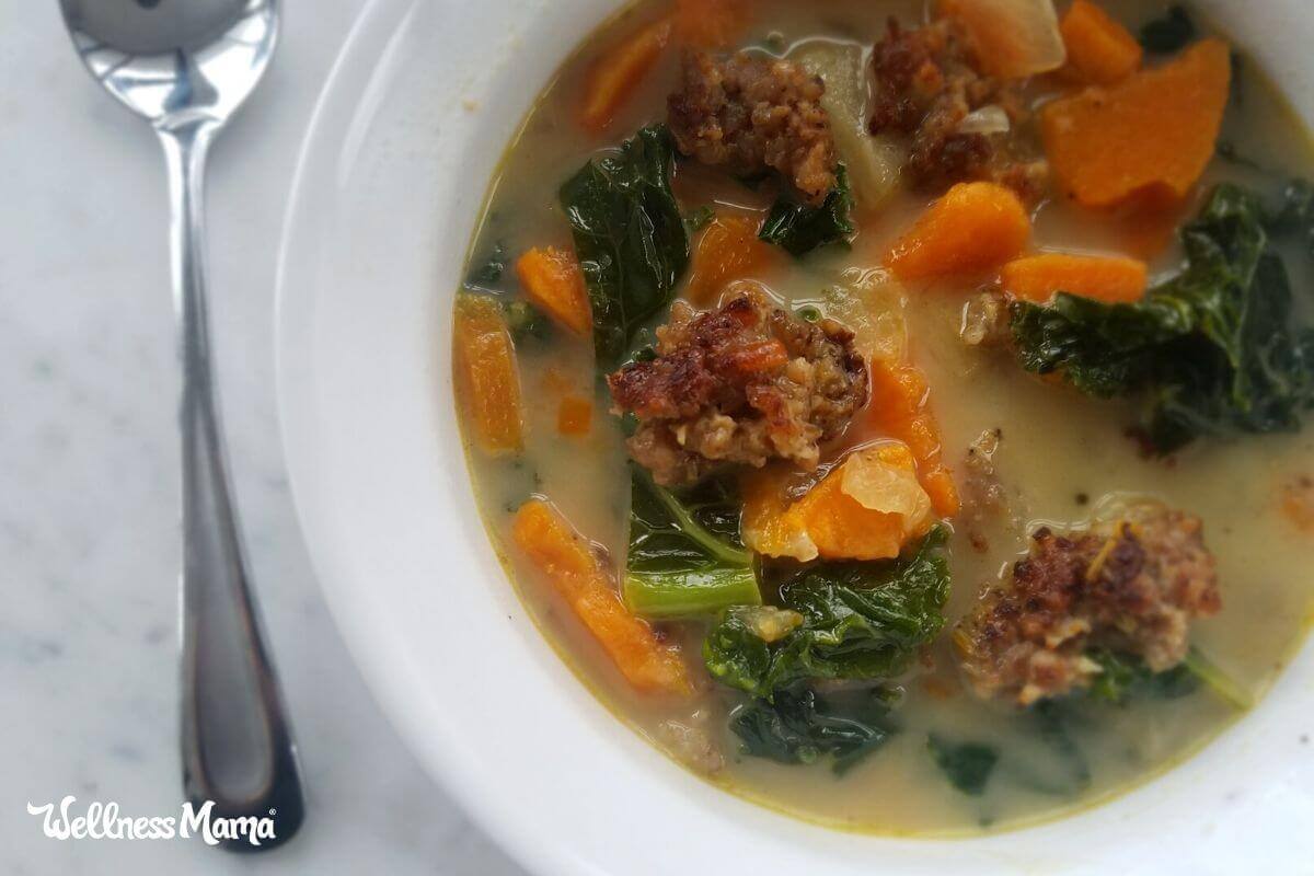 Sweet Potato Zuppa Toscana Soup