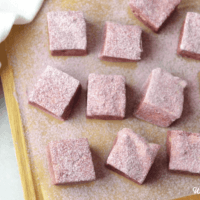 homemade elderberry marshmallows