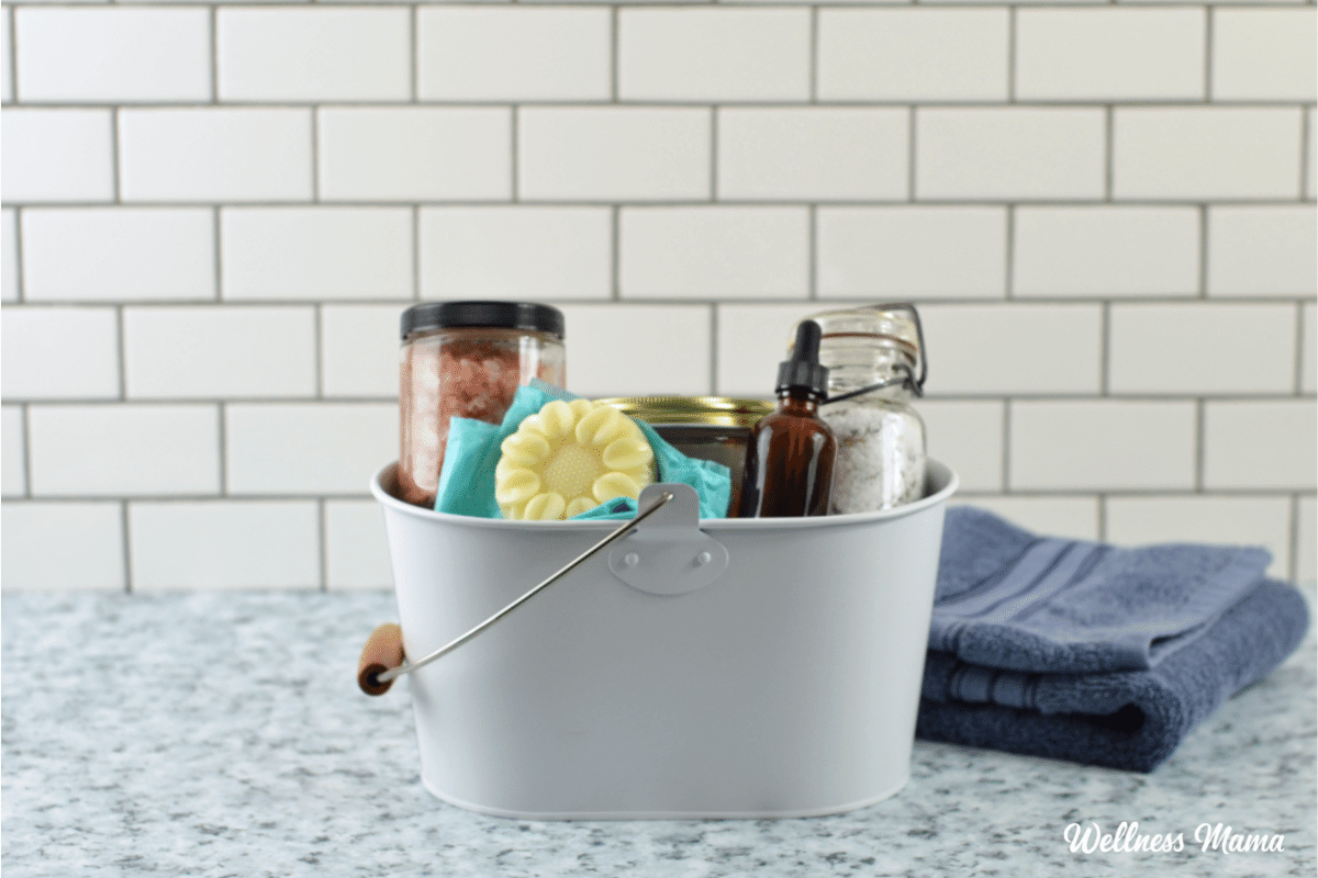 DIY Natural Home Spa Kit