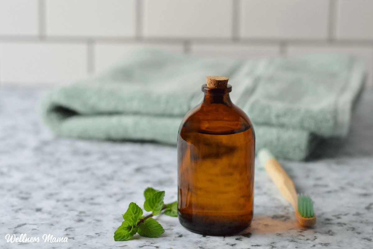 Herbal Homemade Mouthwash