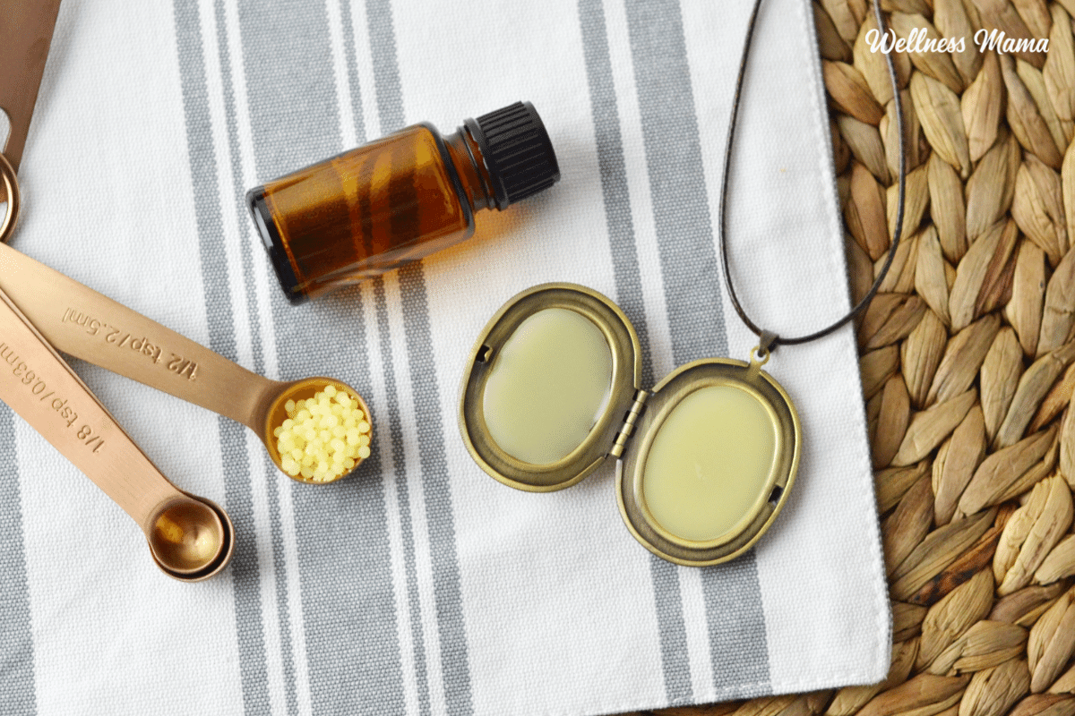 DIY Lip Balm Locket Necklace