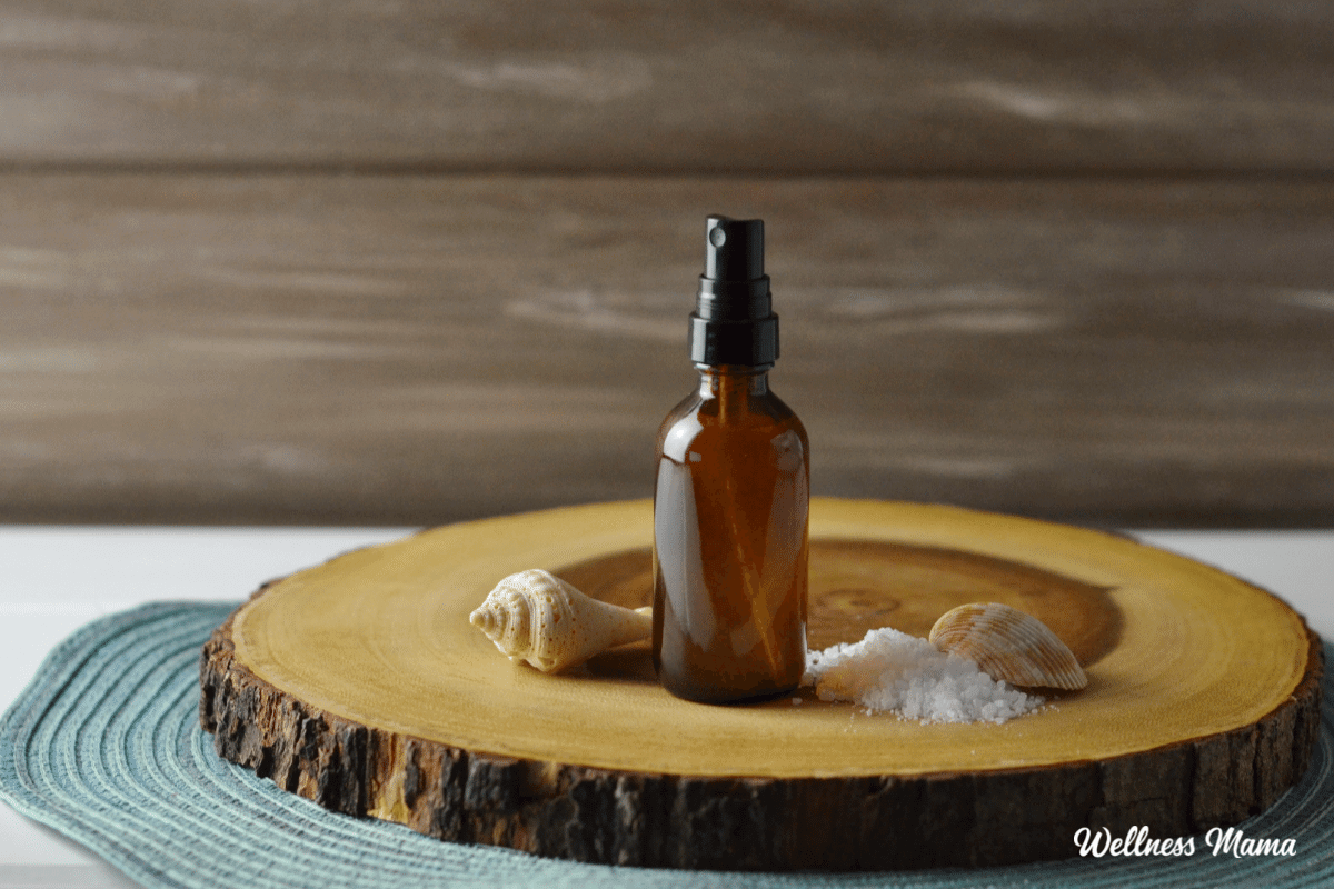 DIY Sea Salt Spray For Hair